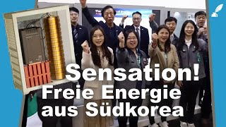 Die Freie Energie Sensation aus Südkorea  1769 Effizienz [upl. by Pierette]