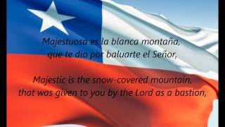 Chilean National Anthem  quotHimno Nacional De Chilequot ESEN [upl. by Billie]