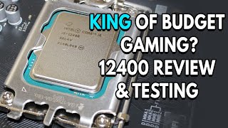 The KING of Budget Gaming CPUs I5 12400 Review amp Testing [upl. by Solraced]