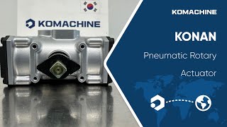 KONAN  Pneumatic Rotary Actuator TA20402D00G33924  INV05458 [upl. by Auehsoj283]