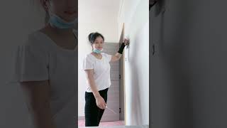 How to Prepare Tiles Wall ​ Wall paint​ Fast amp Beauty part 6207 [upl. by Anahsed]