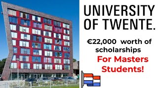 University of Twente UT Excellence Scholarship 🇳🇱 [upl. by Latisha576]