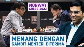 Viswanathan Anand Peringkat 9 Dunia  Norway Chess 2022 [upl. by Grory]