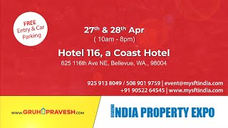 India Property Expo 2024  Real Estate  Seattle [upl. by Bobinette]