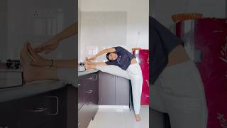 quotPART2quot Stretches while working in Kitchen creative exercise stretching yoga motivation [upl. by Bunde]