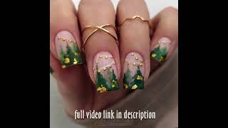 Winter stylish nail art  nailart tutorial nails shorts [upl. by Ayel]