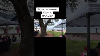 Salute The Veterans EustisFlorida 11092024 don’t own rights to background music [upl. by Anah]