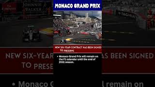 quotF1 Fans Rejoice Monaco Grand Prix to Continue Hosting Races Until 2031 🏁🎉quot [upl. by Geneva]