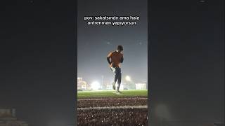 Sakat Antrenman yapmak iyi mi  beniöneçıkart keşfet sorts fypシ゚viral sports futbol [upl. by Forlini]