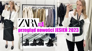 JESIENNY PRZEGLĄD NOWOŚCI I MIERZYMY ZARA cz4 JESIEŃ ZIMA 2023 TRENDY 202324 [upl. by Oirasec888]