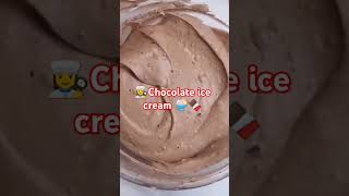 👩‍🍳 home made chocolate ice cream 🍨 [upl. by Ecirtaeb152]