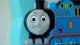 機関車トーマス 10までかぞえよう  Fun on your bathroom wall Thomas the Tank Engine Toy [upl. by Blasius]