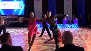 Adam Kowalczyk Wiktoria Wojciechowska Rumba Youth  Adult B LA Finał Top Dance Open 2024 [upl. by Fabri]