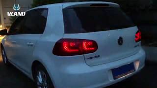 HOW TO INSTALL A LED VW GOLF6 MK6 20082013 Tail Light [upl. by Adnahsar]