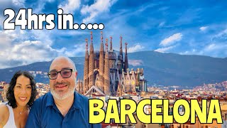 24 Hours in Barcelona Food Fun and Famous Landmarks  Barcelona Travel Guide [upl. by Aneladgam822]