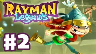 Rayman Legends  Gameplay Walkthrough Part 2  Rescue Barbara PS3 Wii U Xbox 360 PC [upl. by Hugh]