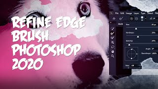 How to Use Refine Edge Brush to Drastically Improve Selection in Photoshop 2020 [upl. by Yusuk56]