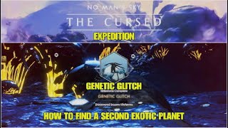 NO MANS SKY genetic glitch how to find second exotic planet [upl. by Sirrad148]