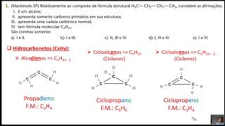 Nomenclatura dos Hidrocarbonetos Ramificados [upl. by Carina650]