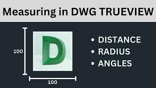 How to Measure Objects  DWG TrueView [upl. by Macdonell]