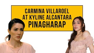 CARMINA VILLAROEL AT KYLINE ALCANTARA PINAGHARAP [upl. by Yeltsew]