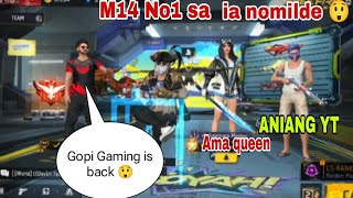 ANIANG YT amp Gopi Gaming amp Jonseng FF YouTuber ra2 Golpoa 😲Nomil saksa Gopi ko goana 😲🤣agrijok😍 [upl. by Harragan]