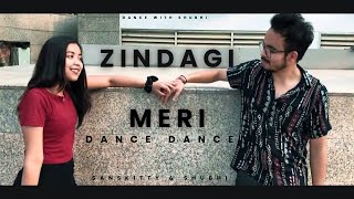 Zindagi meri Dance Dance  Dance video Bollywood Dance Shubhi  Sanskitty  DWS Dance with Shubhi [upl. by Bourne478]