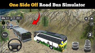 One Side Off Road Bus Simulator Gameplay [upl. by Reisman686]