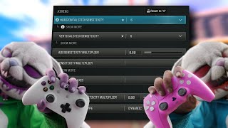 BEST Controller SETTINGS  Sensitivity to Get Better at Warzone PS5XBOXPS4PC [upl. by Ykciv]