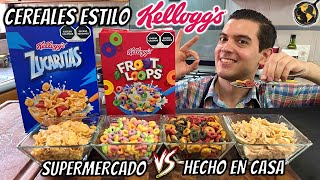 Como hacer ZUCARITAS y FRUIT LOOPS en Casa ¿Valdrá la Pena  Cocina Universal [upl. by Odradlig300]