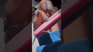 square or round 😩💅🏻 nails naturalnails nailtutorial diynails shortnails longnails [upl. by Artied]