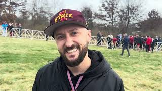 Iowa State coach Jerrey Sudbury talks after narrowly missing on huge upset win at 2024 NCAA XC [upl. by Derwin53]