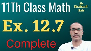 Exercise 127 Complete  FSC Math Part 1  Chapter 12 Application Of Trigonometry [upl. by Mollie462]