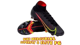 NIKE MERCURIAL SUPERFLY 8 ELITE FG 🔴⚫ 29 [upl. by Nnaxor]