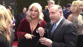 Risa Dorken Interview  General Hospital  45th Annual Daytime Emmy Awards Red Carpet [upl. by Dammahom]