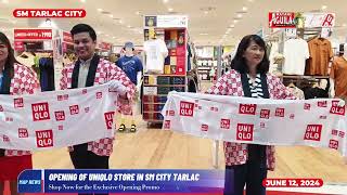 UNIQLO STORE IN SM CITY TARLAC IS NOW OPEN [upl. by Anerom]