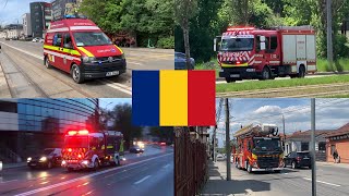 Compilation SMURD SAJ ISU IPJ in urgențănonurgență [upl. by Jangro]