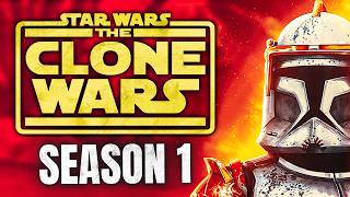 Star Wars The Clone Wars Season 1 15 Years Later [upl. by Lecram]