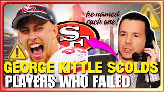 👎🏈couldn’t take it George Kittle caught the attention of sloppy players latest sao francisco 49ERS [upl. by Keriann288]