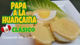 Receta Papa A La Huancaina Tradicional Con Coccion De Papa Y Al Detalle [upl. by Attenahs925]