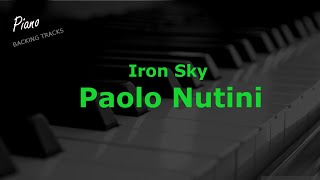 Iron Sky  Paolo Nutini Piano Instrumental Backing Track Karaoke [upl. by Assin]