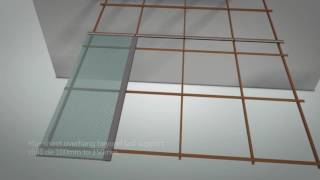 How to install multiwall polycarbonate sheets with H profiles  joiners [upl. by Isabella991]