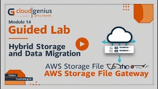 Module 14  Guided Lab Hybrid Storage and Data Migration AWS Storage File Gateway [upl. by Aw]