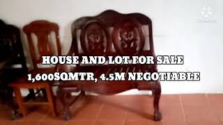 HOUSE AND LOT FOR SALE IN ALFONSO CAVITE 45M NEGOTIABLE 105 [upl. by Recha]