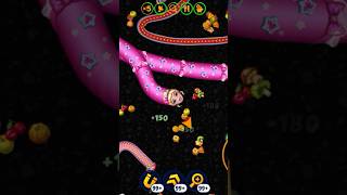 Worms zone io ❣️✅ shorts trending Abhishekbarolagamer GiantWorms YouTube [upl. by Nyleimaj]