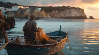 Portuguese Fado Music with Beautiful Portugal Travel Destinations  Relaxing Background Music [upl. by Odlopoel]