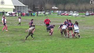 Canguras vs Talca 1er Tiempo  Interregional de Rugby Femenino 17716 [upl. by Snodgrass]