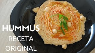 Cómo hacer hummus  Receta hummus [upl. by Amej]