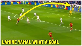 Lamine Yamal Makes History with Incredible Goal vs France  Euro 2024 [upl. by Kedezihclem]