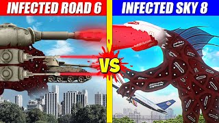 Infected Road 6 TK77 vs Infected Sky 8 [upl. by Amhser]